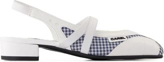 Carel Peachy Slingback Pumps - Dames - Pumps - Wit - 37 EU - Leer - Schoenen