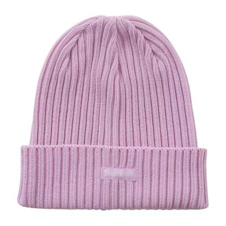 SUPREME Cotton Cuffed Beanie - unisex - Accessoires - Roze - Maat: ONE Size Katoen