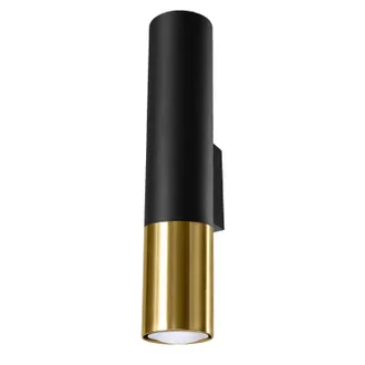 OEM Lampada Da Parete Salixa 2 Gu10 Nera Lumilo 09.159.50