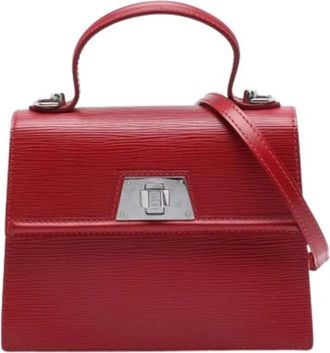 Louis Vuitton Pre-owned Sevigne Satchel - Dames - Vintage Handtas - Rood - ONE Size - Vintage