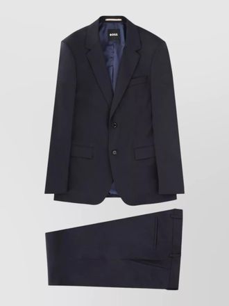 HUGO BOSS george tailored two piece suit notch lapel