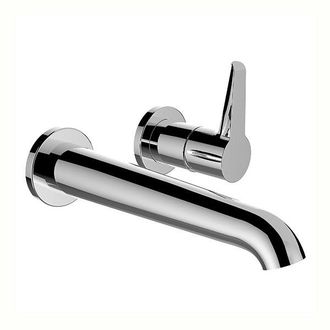 Laufen Laufen Pure Mezclador Monomando Para Lavabo Empotrado, Ca&ntilde;o Fijo, 180 Mm De Proyecci&oacute;n, Sin V&aacute;lvula De Desag&uuml;e, Cromado - Hf901722100000