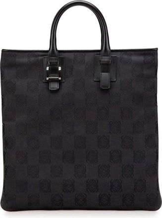 Loewe Pre-owned Loewe Anagram Canvas Tote Ladies 90406