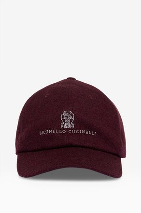 Brunello Cucinelli Woll- und Kaschmirbaseballkappe Solomeo