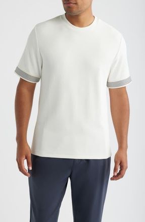 Reiss Aries Piqu&eacute; T-Shirt in White at Nordstrom, Size Xx-Large