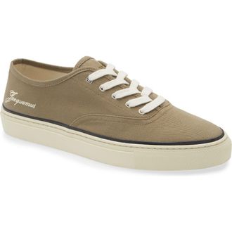 Jacquemus The F&egrave;f&egrave; Sneaker in Khaki at Nordstrom, Size 11Us