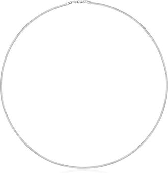 Lafonn Lina Omega Choker in Silver at Nordstrom, Size 16