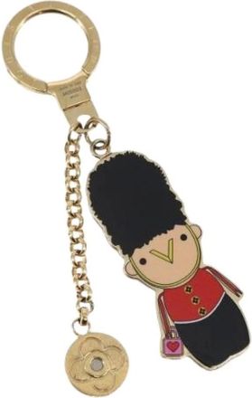 Louis Vuitton Pre-owned Accessories, female, Brown, Size: ONE SIZE Pre-owned Canvas Key Holder