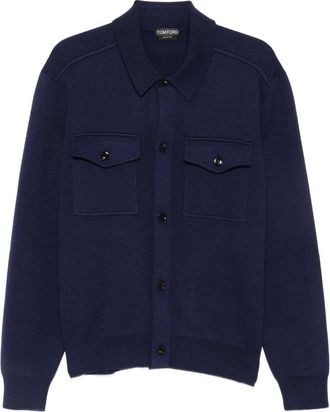 Tom Ford Button-up Chest-pocket Shirt Jacket