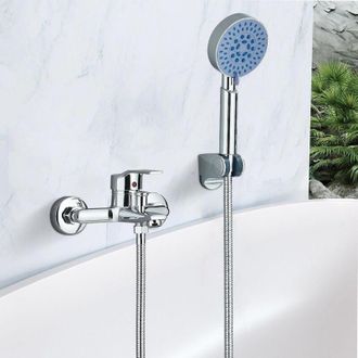 OEM Grifo De Ba&ntilde;era Con Ducha De Mano, 5 Funciones, Mezclador De Ba&ntilde;era Con Ducha De Mano Y Manguera De 1,5 M