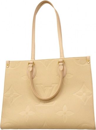 Louis Vuitton Cream Tote Bag (Pre-Owned)