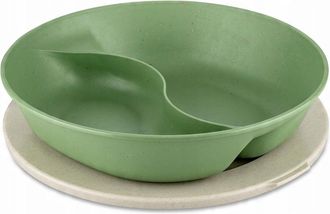 Koziol Talerz Separee Plato De Servicio Verde 25,5 Cm