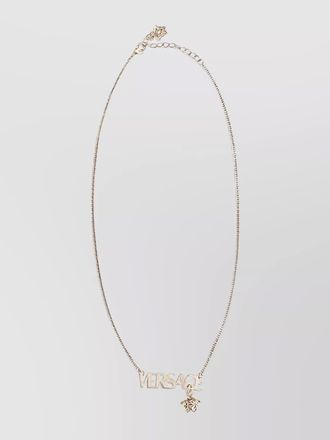 Versace logo necklace