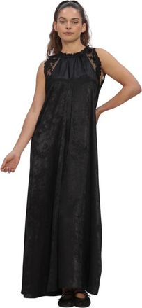 Summum Dames, Jurken, Zwart, Maat: XS Satijn