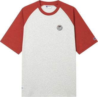 Chocoolate logo patch T-shirt - men - Cotton - M - Grey