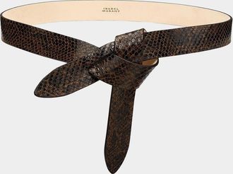 Isabel Marant Lecce Leather Belt
