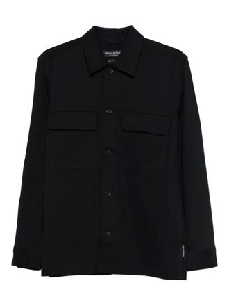 Marc O'Polo buttoned pocket overshirt - Blue