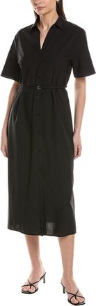 HUGO BOSS Dulera Wool Midi Dress
