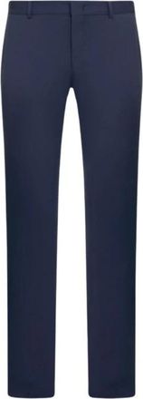 Pantaloni Torino Slim-fit Pantalon - Heren - Slim Fit Broeken - Blauw - S - Leer - Broeken