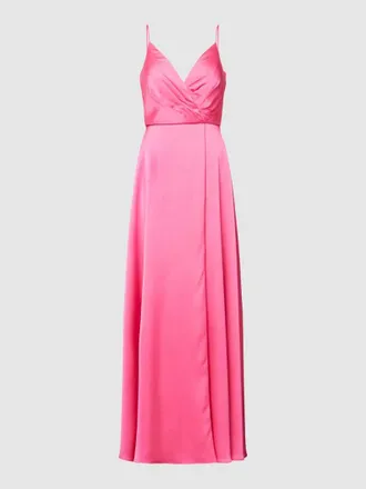 Luxuar Luxuar Abendkleid in Wickel-Optik in Pink, Gr&ouml;&szlig;e 34