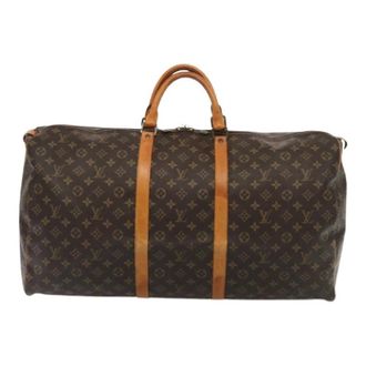 Louis Vuitton Pre-owned Weekend Bags, unisex, Brown, Size: ONE SIZE Pre-owned Keepall Bag