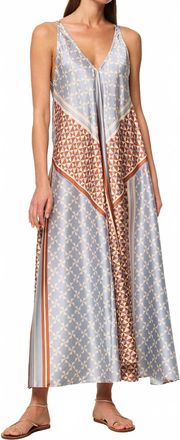 Misa Nellie Dress In Checkered Tile