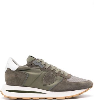 Philippe Model TRPX Haute sneakers - men - Calf Suede/Fabric/Calf Leather/Rubber - 40 - Green