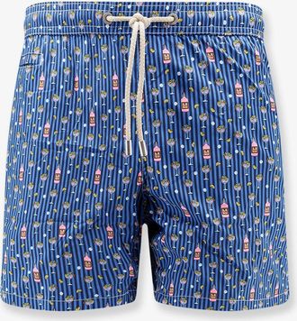 MC2 Saint Barth Boxer mare in nylon con micro fantasia all-over - MC2 SAINT BARTH - gender_Man