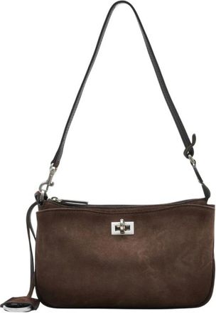 Balenciaga Rodeo Sling Pochette - Dames - Schoudertassen - Bruin - ONE Size - Leer - Tassen