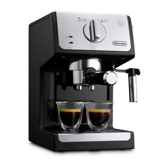 DeLonghi Cafetera Espresso 15 Barras Negro / Plateado - Ecp33.21.bk