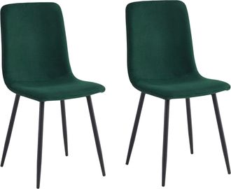 Hela 4-Fussstuhl »LEIPZIG« (Set) 2 Stk.4-Fuss,Rundrohrgestell konisch,Cordoptik,Sitzschale gespolstert