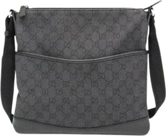 Gucci Pre-owned Borsa Messenger in Tela GG 509635 - - Pre-owned - Donna - Nero - ONE SIZE