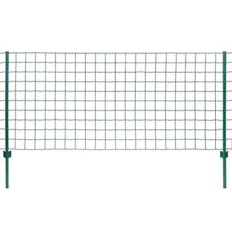 Berkfield Home Euro Fence Steel 20x1 m Green
