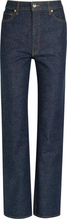 Khaite Danielle Straight-leg Jeans - Navy - 27 (W27 / UK8-10 / S)