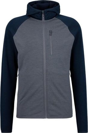 Stoic MerinoFleece270 KuolpaLightSt. Zip Hoody Merinohoodie f&uuml;r Herren | blau