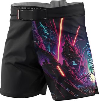 OEM Pantalones Cortos Deportivos Cyber Animals Para Hombre, Talla 3xl, Color Negro