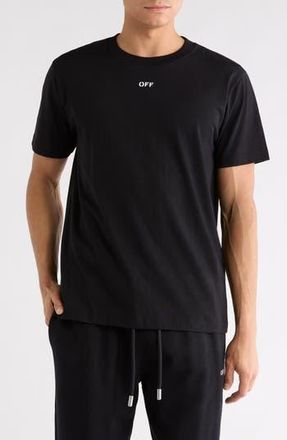 Off-white Arrow Slim Fit Graphic T-Shirt in Black-White at Nordstrom Rack, Size X-Large