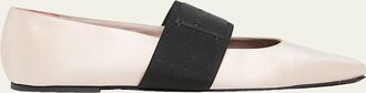 Givenchy Padded Leather Ballerina Flats