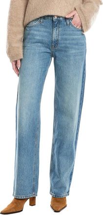 Triarchy Birkin Mid-Rise Shadow Indigo Straight Jean