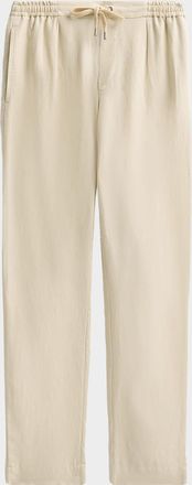 Ralph Lauren Purple Label Men & apos;s Drawstring Silk-Linen Pants