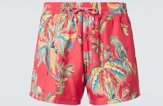 Etro Printed swim trunks