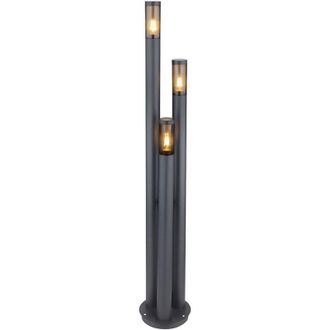 Globo Lighting L&aacute;mpara De Pie - Boston - Antracita - Metal - &Oslash; 28cm - - Globo