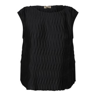 Herno Dames, Blouses & Shirts, Zwart, Maat: XS Katoen