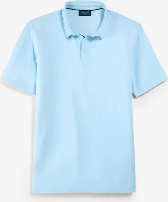 Cole Haan Mens Ashland Polo Shirt - Blue Size Medium