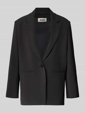 Drykorn Relaxed Fit Blazer mit Paspeltaschen Modell MOWTIE in BLACK, Gr&ouml;&szlig;e 34