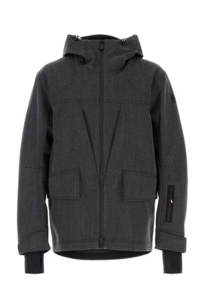 Moncler Dark Grey Ardiden Ski Jacket