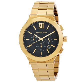 Michael Kors Oversized Billie Chronograph Black Dial Mens Watch MK9220