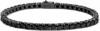 Nialaya Black Tennis Bracelet at Nordstrom, Size X-Large