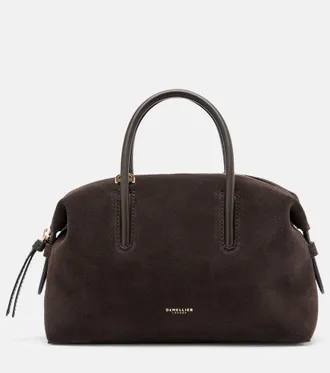 DeMellier Stockholm Small suede top-handle bag