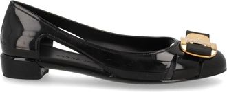 Ferragamo Nara Jelly Translucent PVC Flats